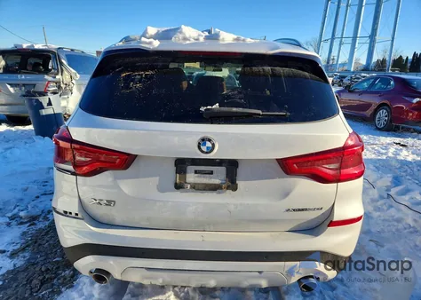 2020 BMW X3 xDrive30I из США, поврежденный, VIN 5UXTY5C08LLT36267